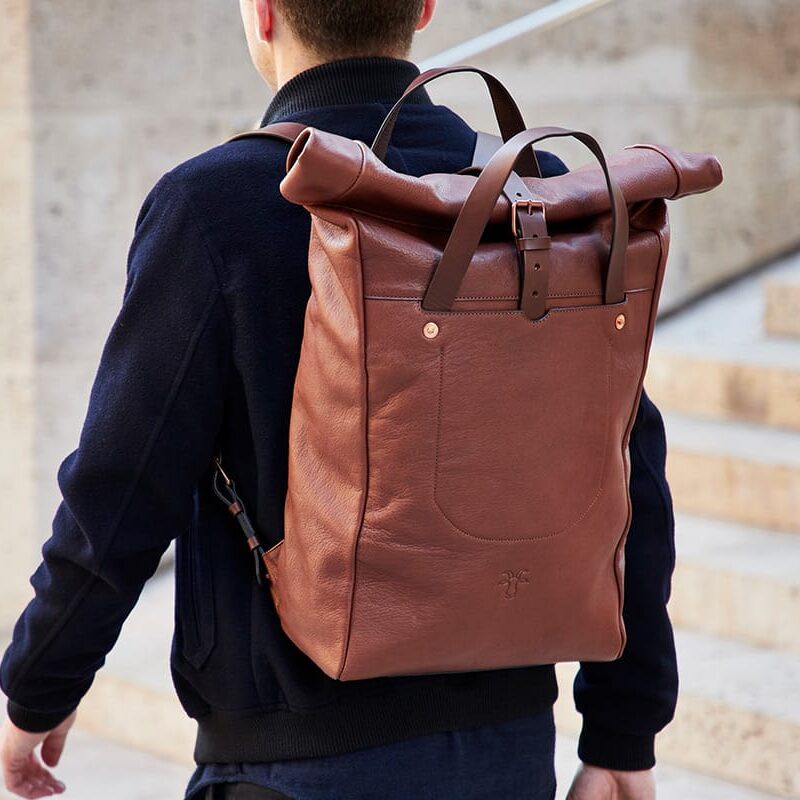 Billy Tannery backpack Friends of Goatober Category - Leather